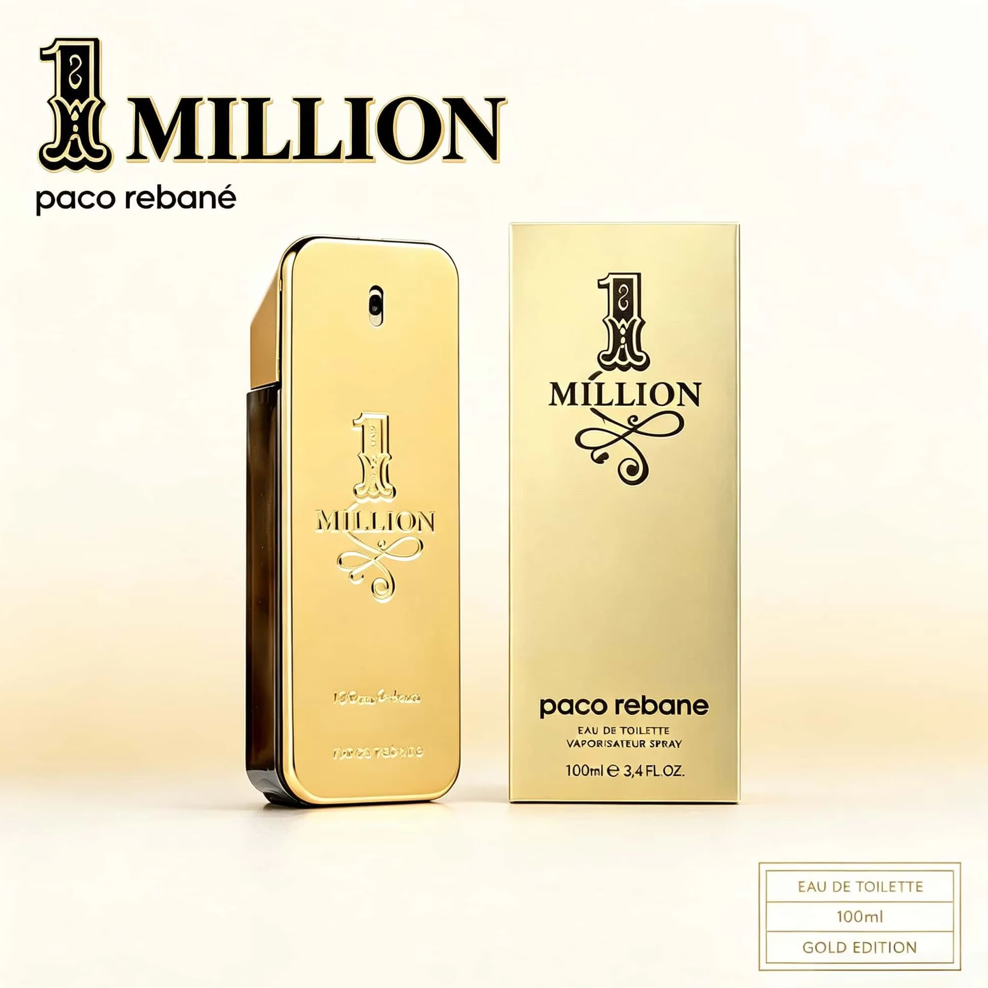 Paco Rabanne 1 Million Eau de  – Perfume Alcohol Fragrance recenzja i cena