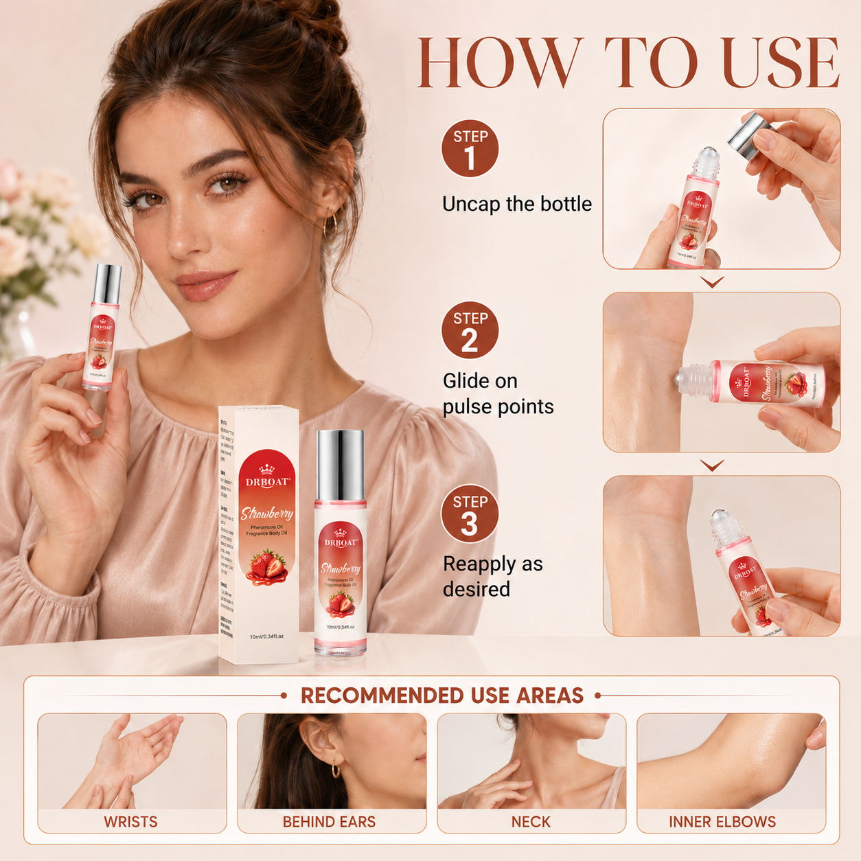 Truskawkowy olejek w perfumach – Perfume Fragrance Oil recenzja i cena